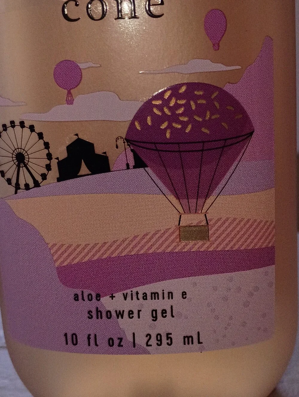 B&BW Berry Waffle Cone Shower Gel Bottle